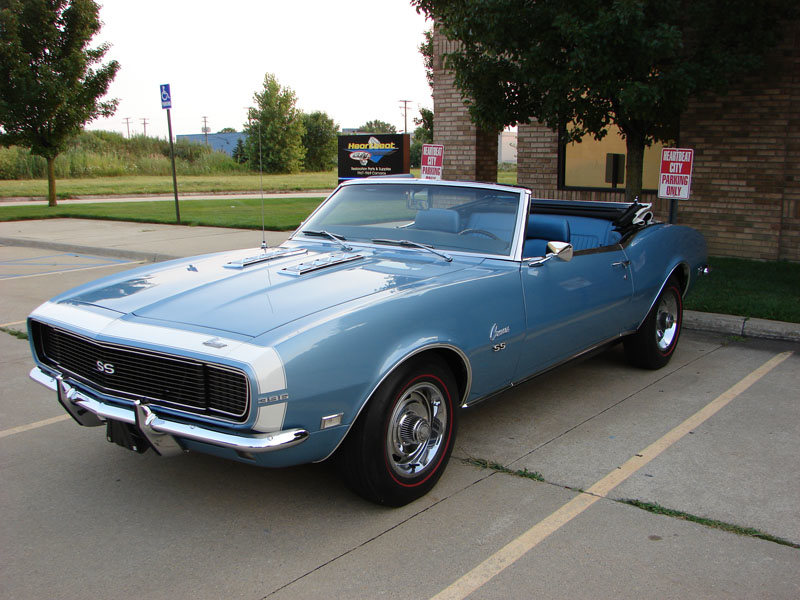 396-Powered 1968 Chevrolet Camaro RS/SS Convertible 4-Speed for