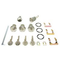 1967 Camaro & Firebird Complete Lock Kit   Includes: Assembly Line Correct  Ignition Doors Glove Box and Trunk Locks