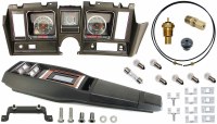 1969 Camaro Tach & Console With Gauges Complete Conversion Kit For Cars With Turbo 350 & 400 Transmission 120 MPH Speedometer 6000/7000 Tachometer With All Wiring Harnesses & Sending Units