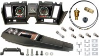 1969 Camaro Tach & Console With Gauges Complete Conversion Kit For Cars With 4 Speed Muncie Transmission 120 MPH Speedometer 6000/7000 Tachometer With All Wiring Harnesses & Sending Units