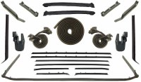 1968 1969 Camaro & Firebird Convertible Weatherstrip Kit 22 Piece For Standard Interior  Complete Kit OE Style  Made In The USA!