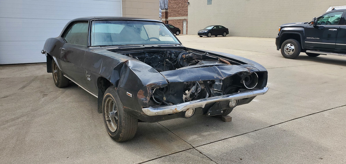 1969 Camaro SS 396 X66 D80 Project Car 1967 1968 1969 Camaro