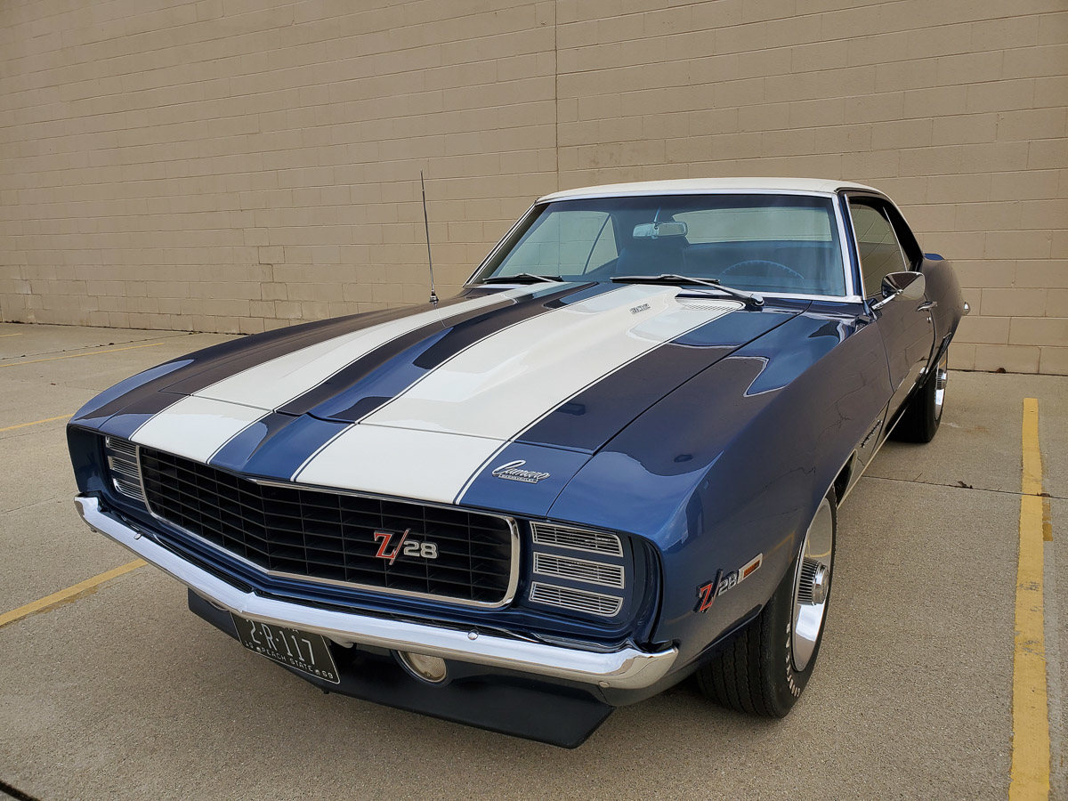 1969 Chevrolet Camaro Z/28 302-290 HP Rally Sport Survivor ...