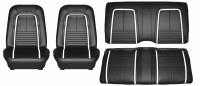 1967 Camaro Deluxe Interior Seat Cover Kit  OE Quality!  Black