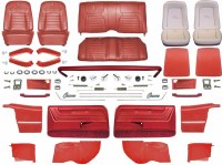 1968 Camaro Convertible Master Deluxe Interior Kit  Red