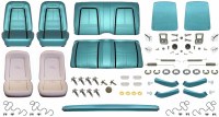 1967 Camaro Coupe Monster Deluxe Interior Kit  Turquoise